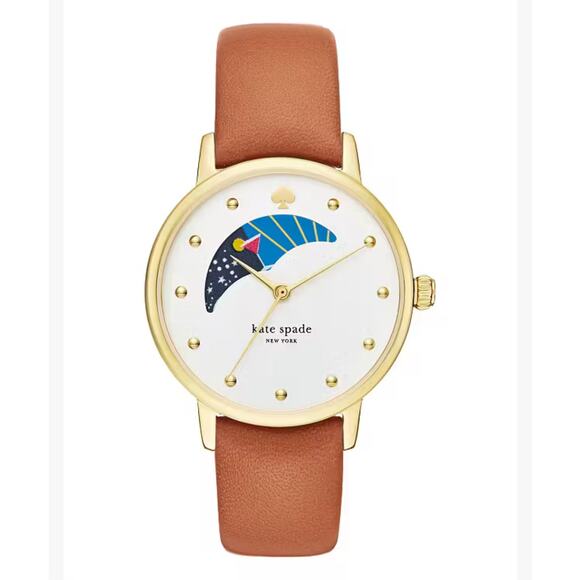 Kate Spade New York Metro Moon Phase Cocktail Watch - Picture 1 of 11